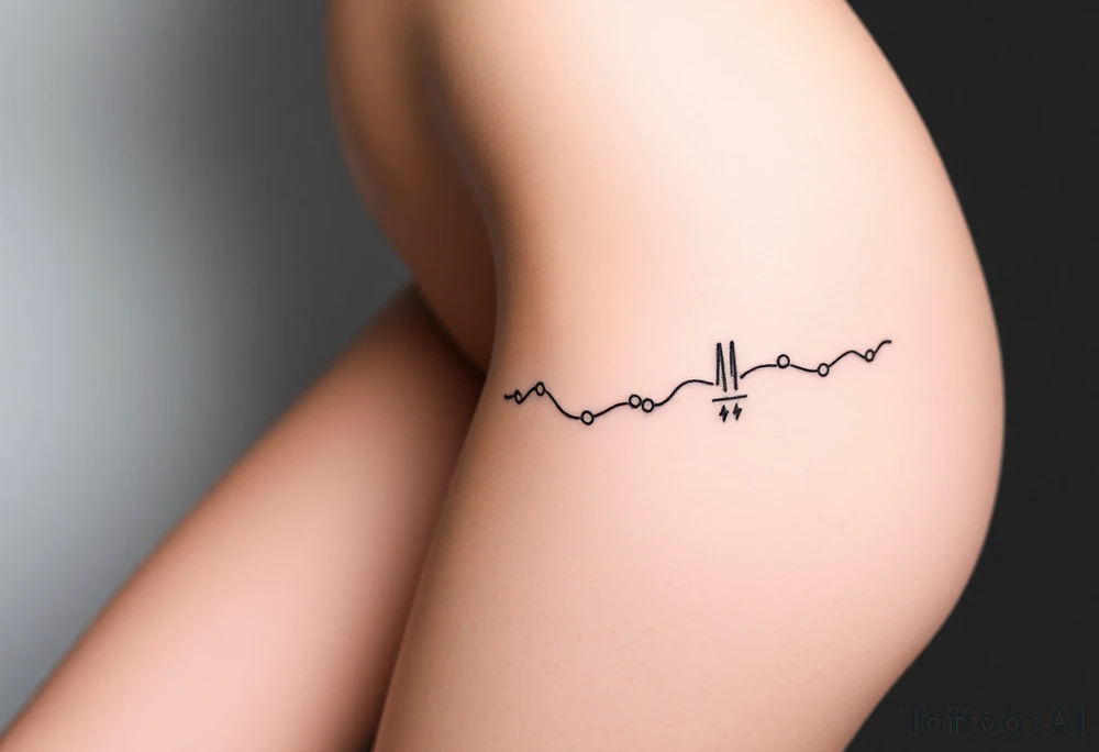 play, pause, stop, and rewind line tattoo tattoo idea