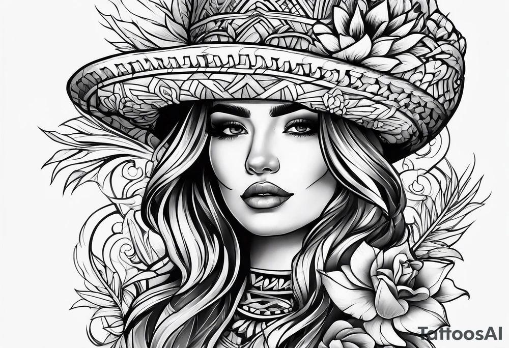 mexican style arm tattoo tattoo idea
