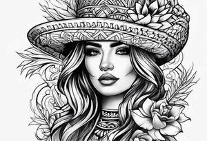 mexican style arm tattoo tattoo idea