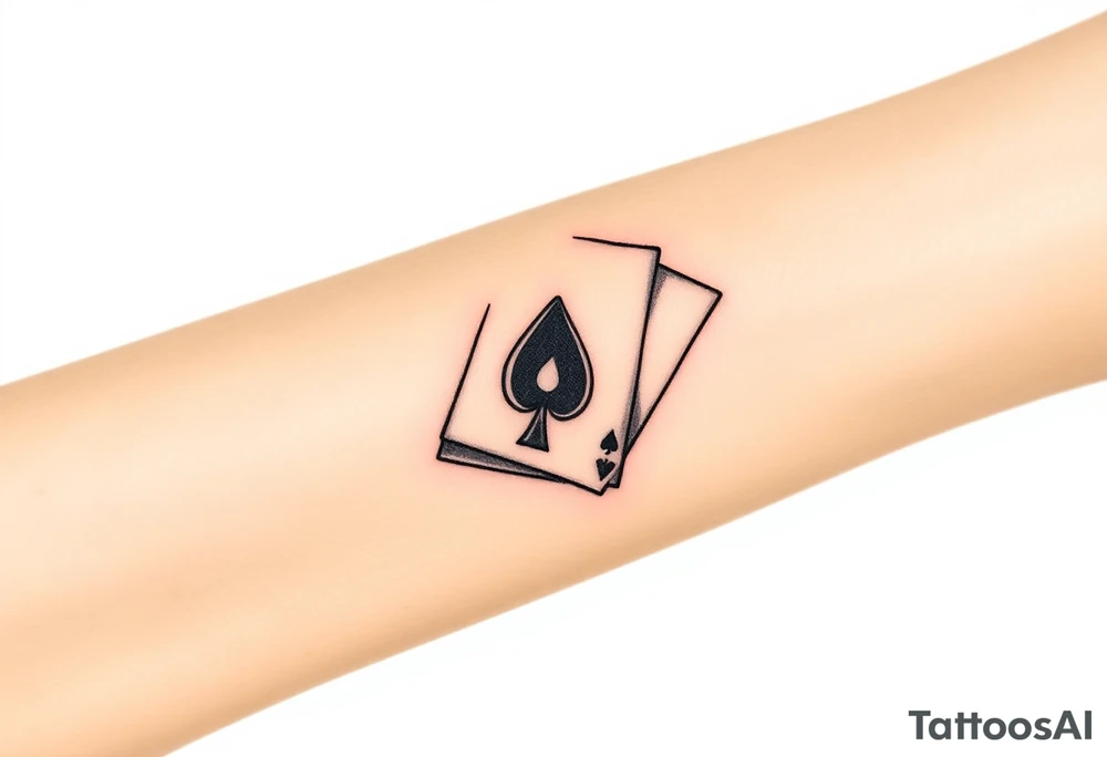 poker tattoo idea