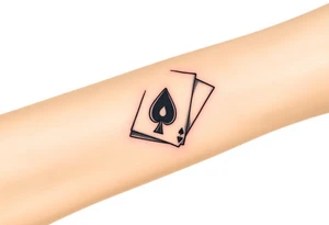poker tattoo idea