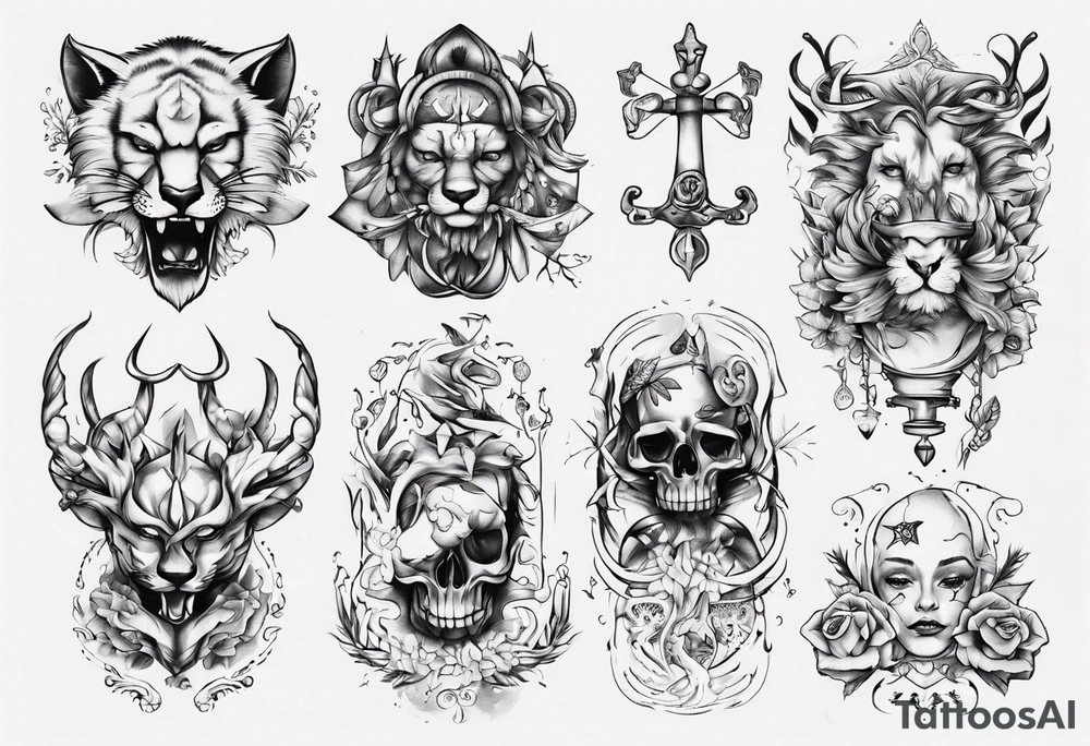 Suomen leijona tattoo idea