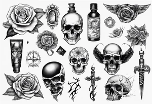 Propuesta de tatuaje para una persona que se dedica al maquinado en torno y soldadura tattoo idea