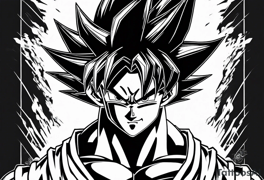 Son Goku tattoo idea