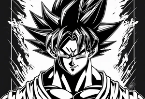 Son Goku tattoo idea