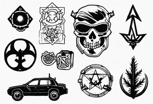 Something from Wasteland 3 game. tattoo idea