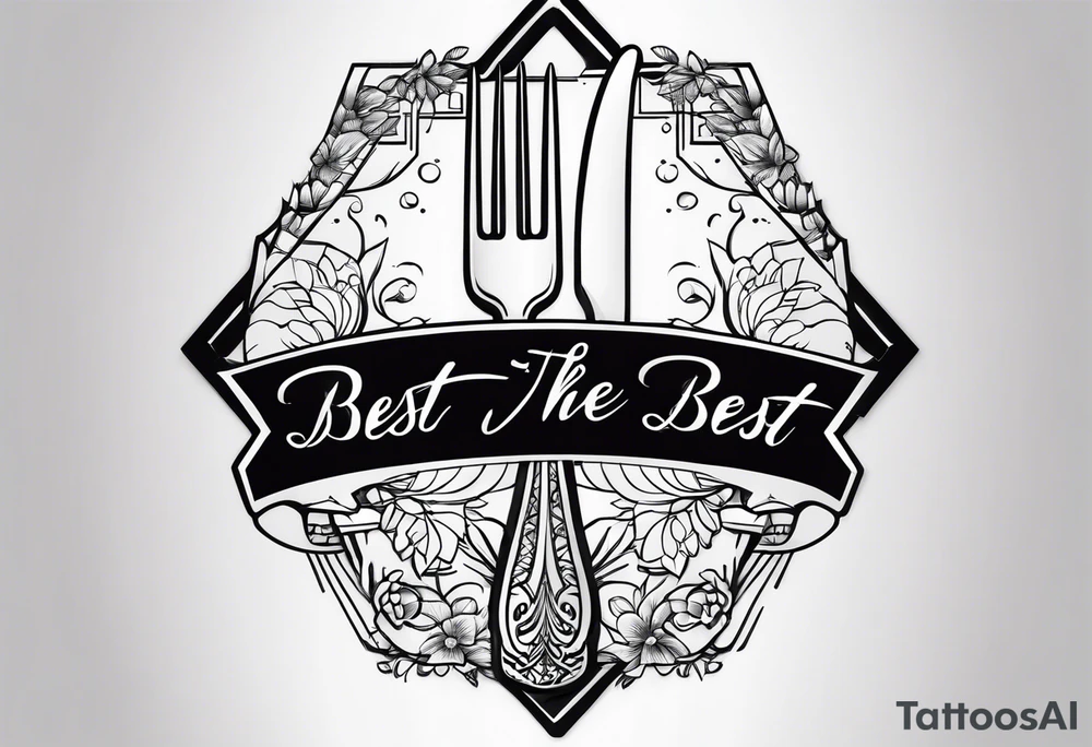 fork
the best is yet to come tattoo idea