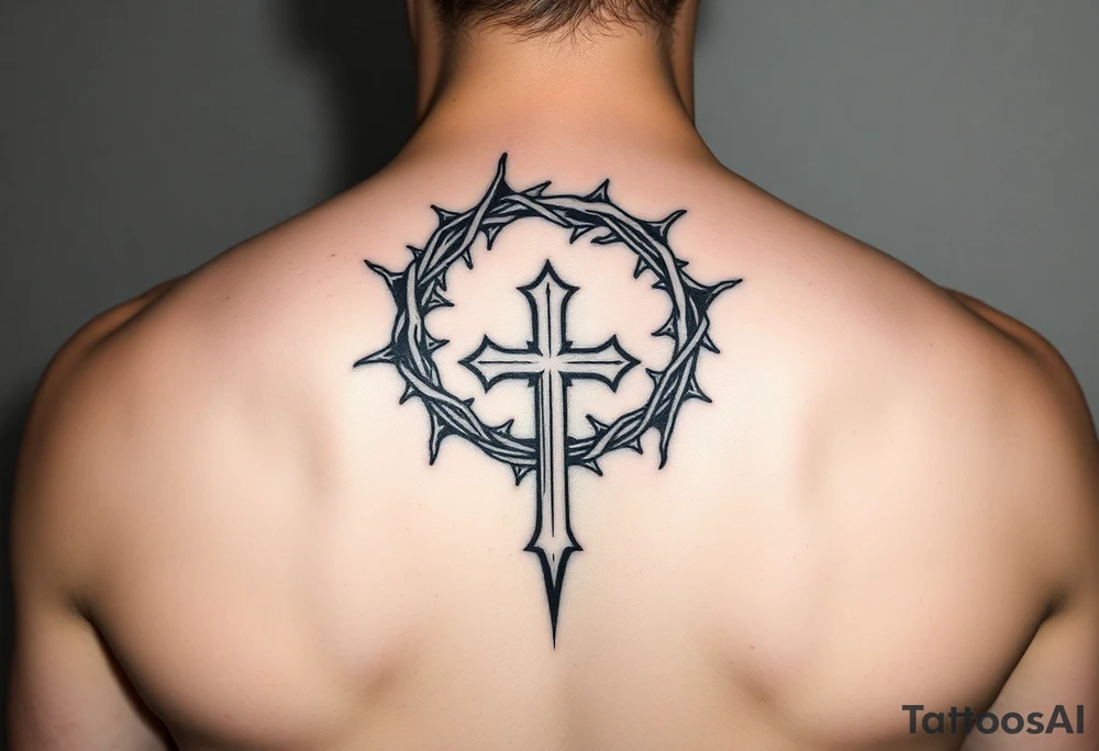 Crown of thorn Spiral wrap
 include God First + cross in the wrap tattoo idea