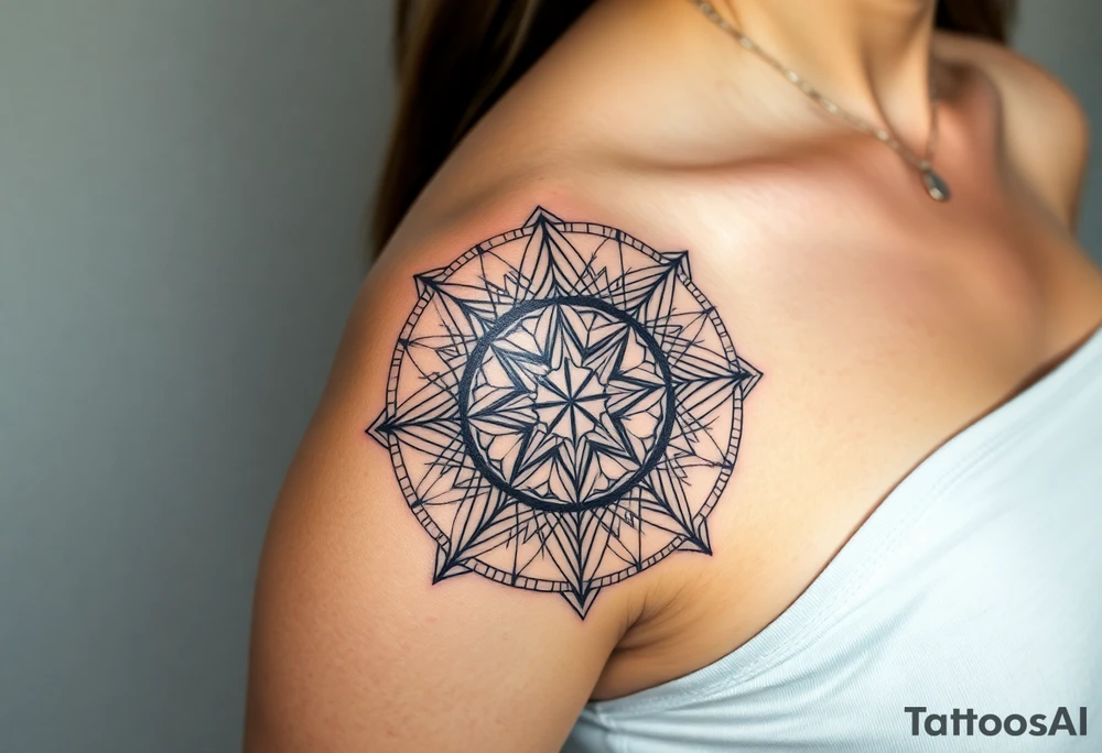 uma tatuagem que expresse a filosofia do bem e do mal tattoo idea