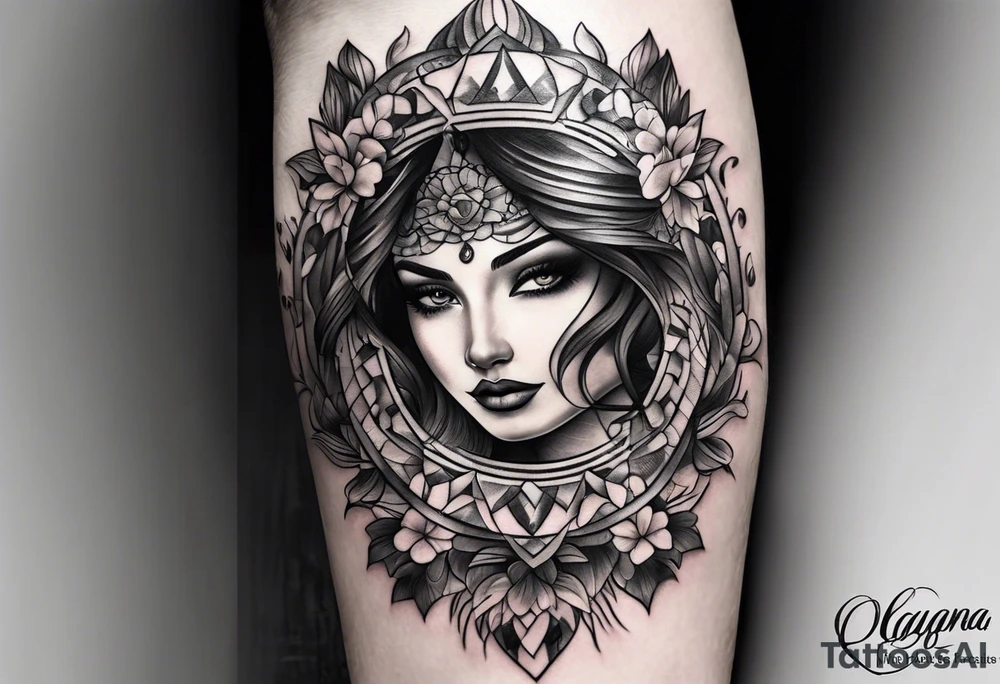 Laguna last name (forearm tattoo) tattoo idea