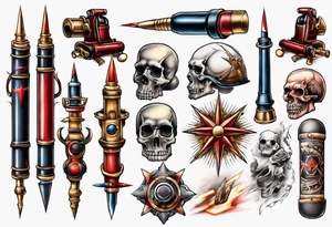 artillery tattoo idea