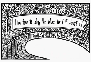 Oasis, lyrics, I’m free to be whatever I, whatever I choose and I’ll sing the blues if I want. Love shape tattoo idea