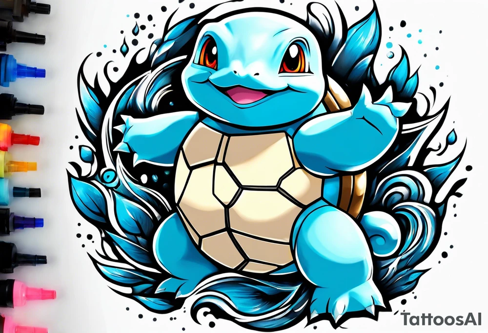 Squirtle tattoo idea