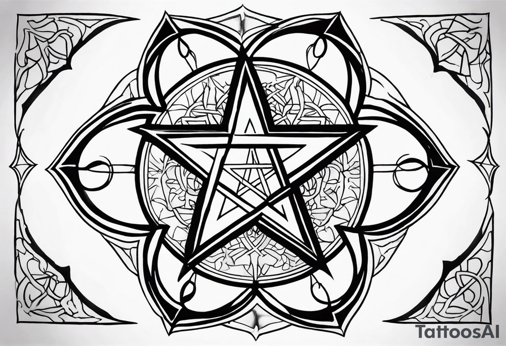 PENTAGRAM tattoo idea