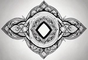 Infinity ourobouros tattoo idea