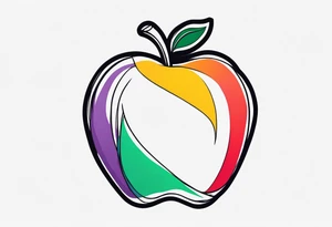 Apple tattoo idea
