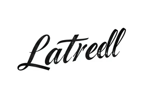 Lettering style fonts that say Latrell tattoo idea
