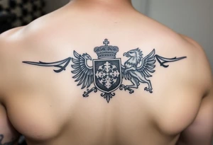 Serbian crest and St. George tattoo idea