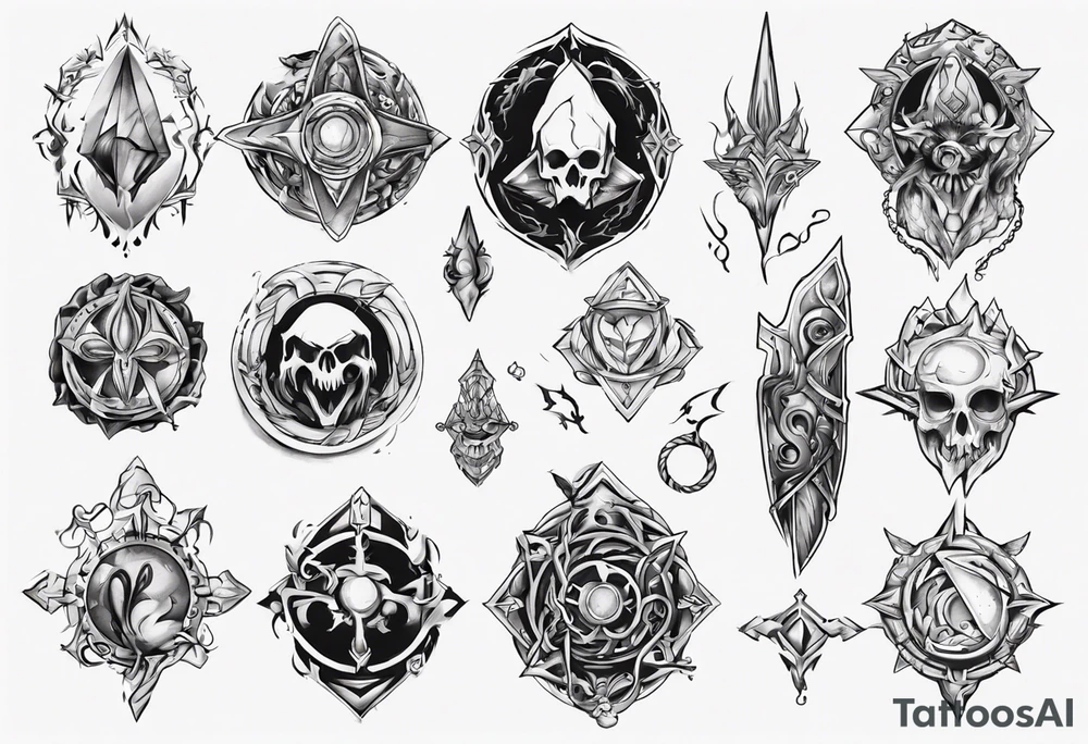 asherons call lifestone tattoo idea