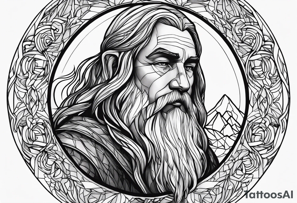 THE LORD OF THE RINGS tattoo idea