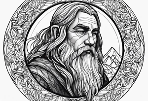 THE LORD OF THE RINGS tattoo idea