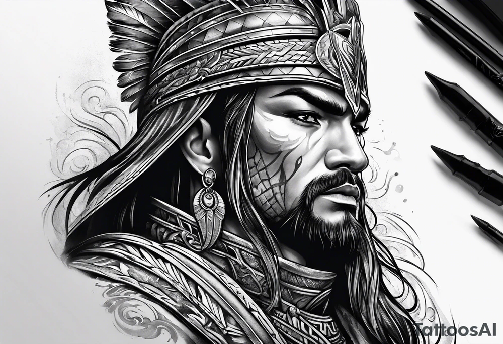WARRIOR tattoo idea