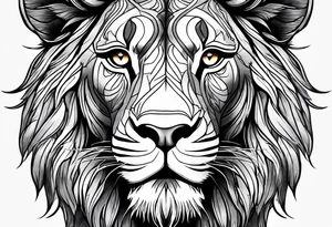 Lion from atlas tattoo idea