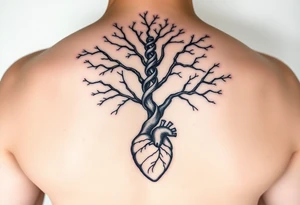 DNA TREE for family tree
Add anatomical heart in bottom tattoo idea