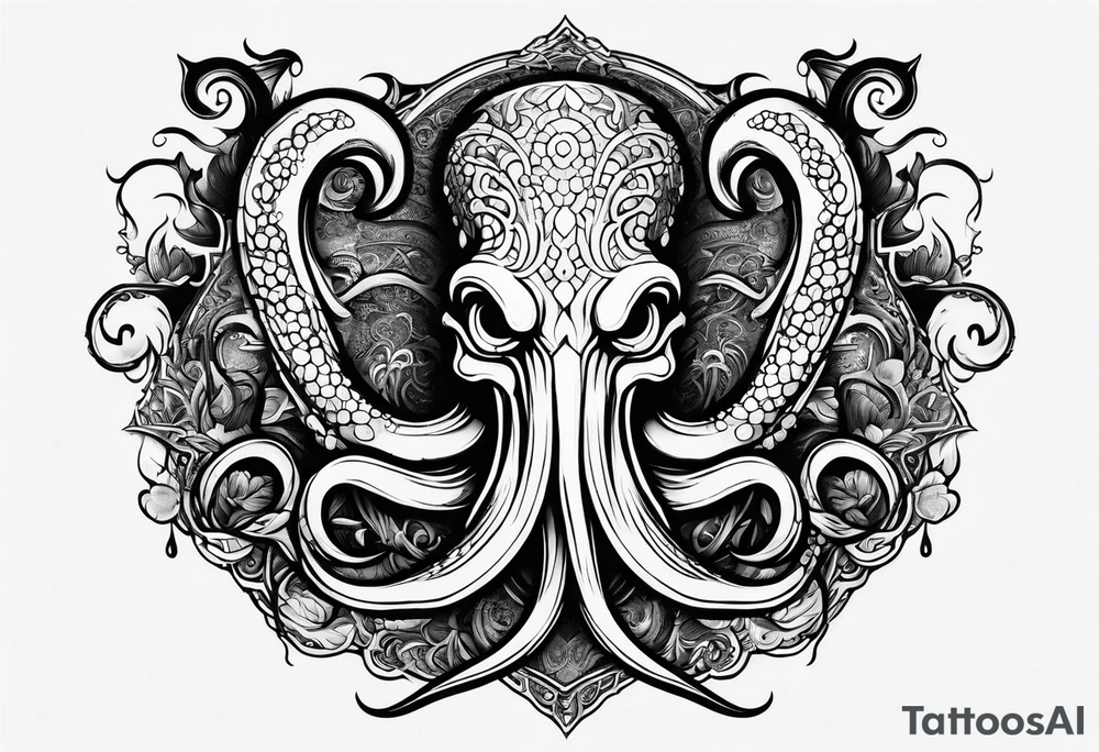 Chthulu tattoo idea