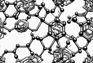adrenaline chemical molecular structure tattoo idea
