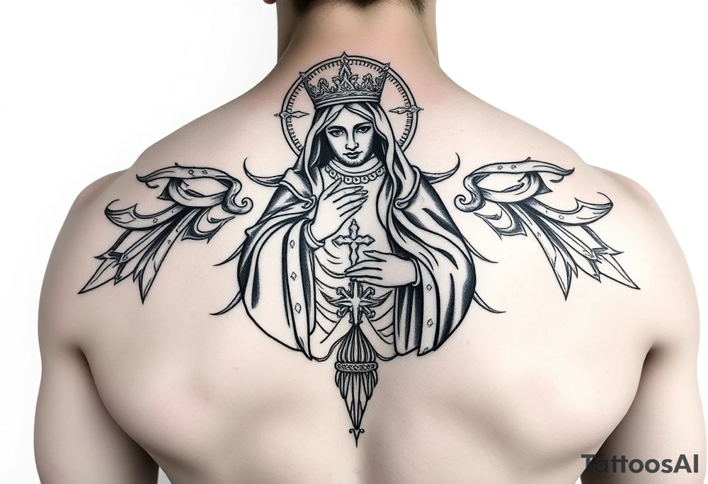 Saint Barbara tattoo tattoo idea