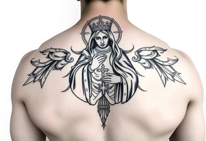 Saint Barbara tattoo tattoo idea