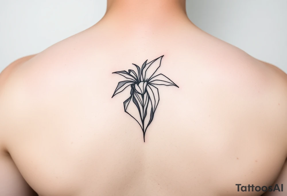 Simple abstract feminine tattoo tattoo idea