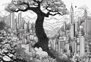 Homg Kong semester abroad at CityU and some trees and the number 6 tattoo idea