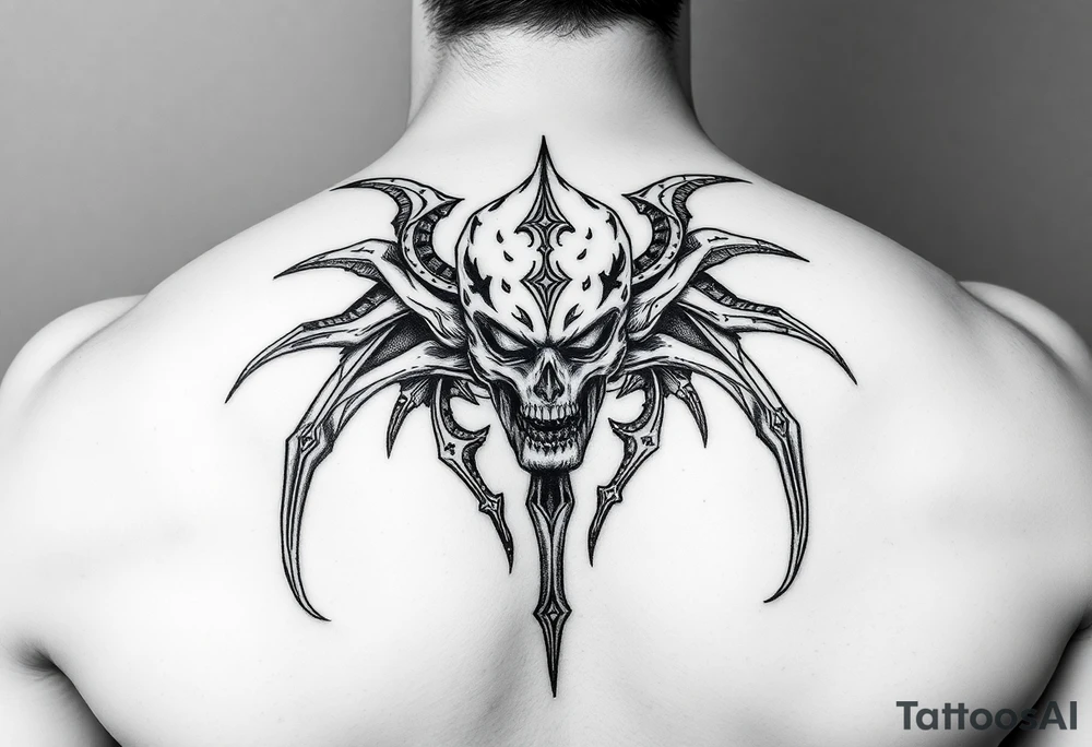 latex dominatrix tattoo idea