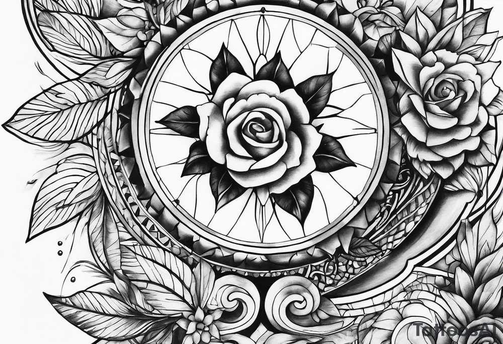 symbolic artwork representing a fresh start tattoo idea