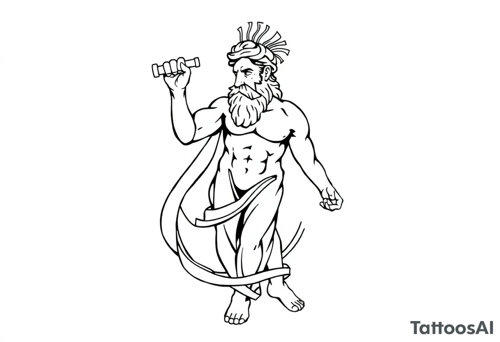 Hermes greek god tattoo idea