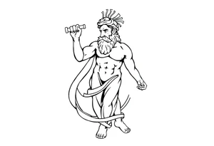 Hermes greek god tattoo idea