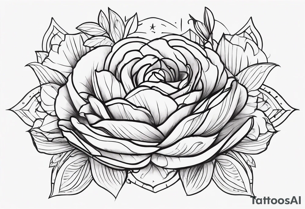 draw a tattoo in chest and shoulder tattoo idea