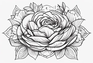 draw a tattoo in chest and shoulder tattoo idea