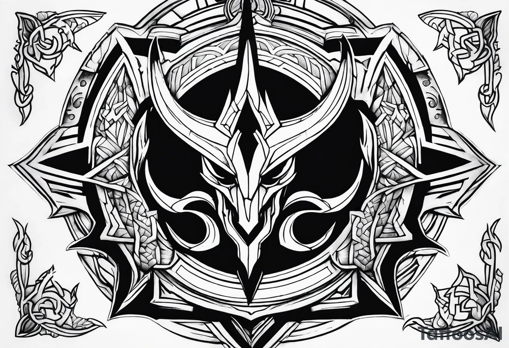 Skyrim logo tattoo idea