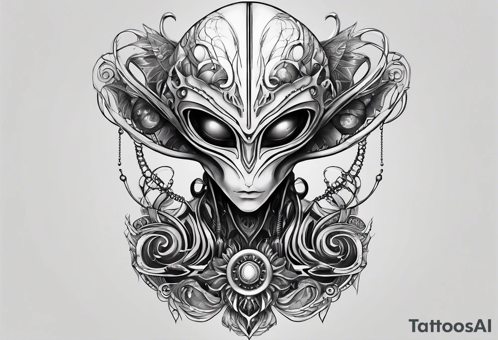 Alien tattoo idea
