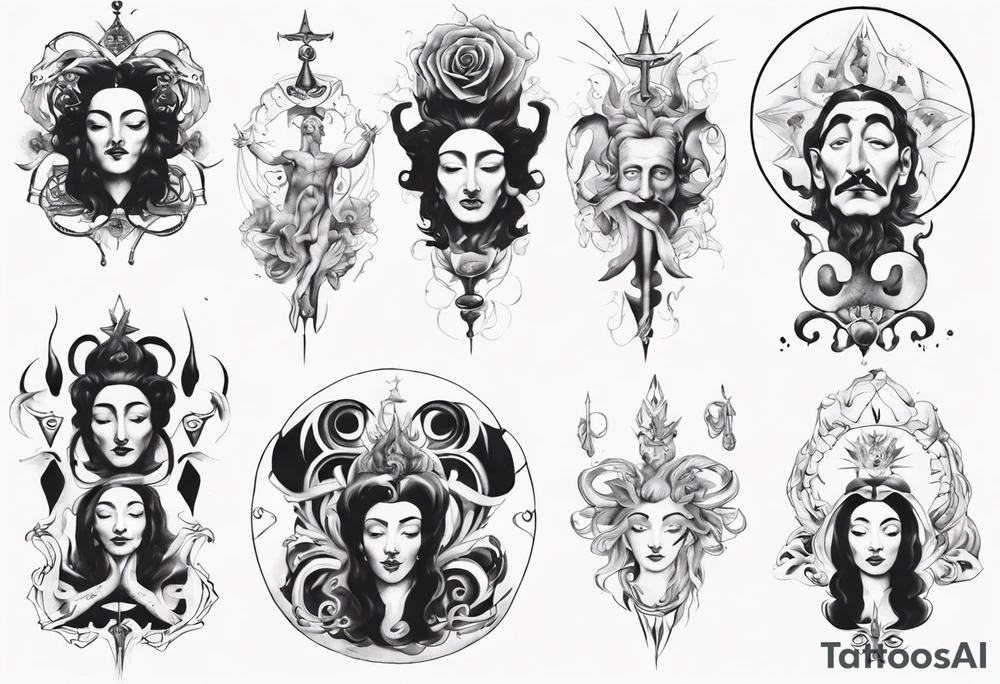 Sexuality god tattoo idea