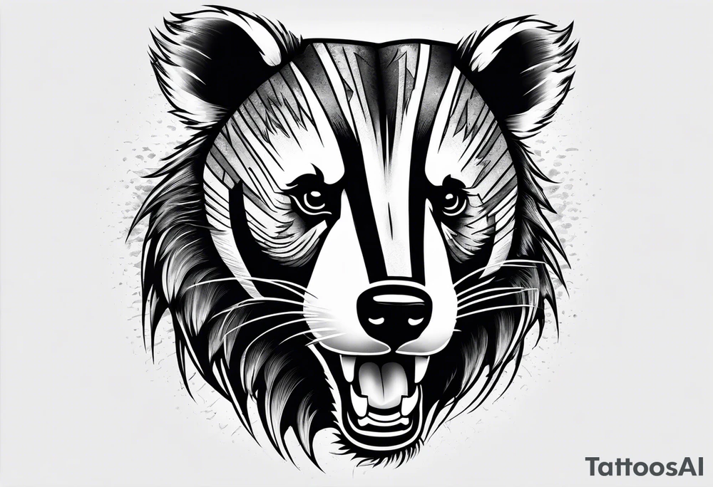 Angry Mc.Badgers tattoo idea