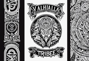 Valhalla tribe tattoo idea