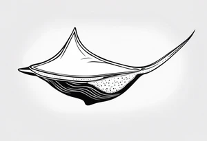 sting ray tattoo idea