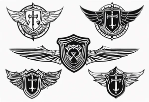 Valhalla  

 shield sword tattoo idea