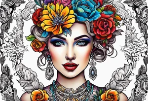 antique shop tattoo idea