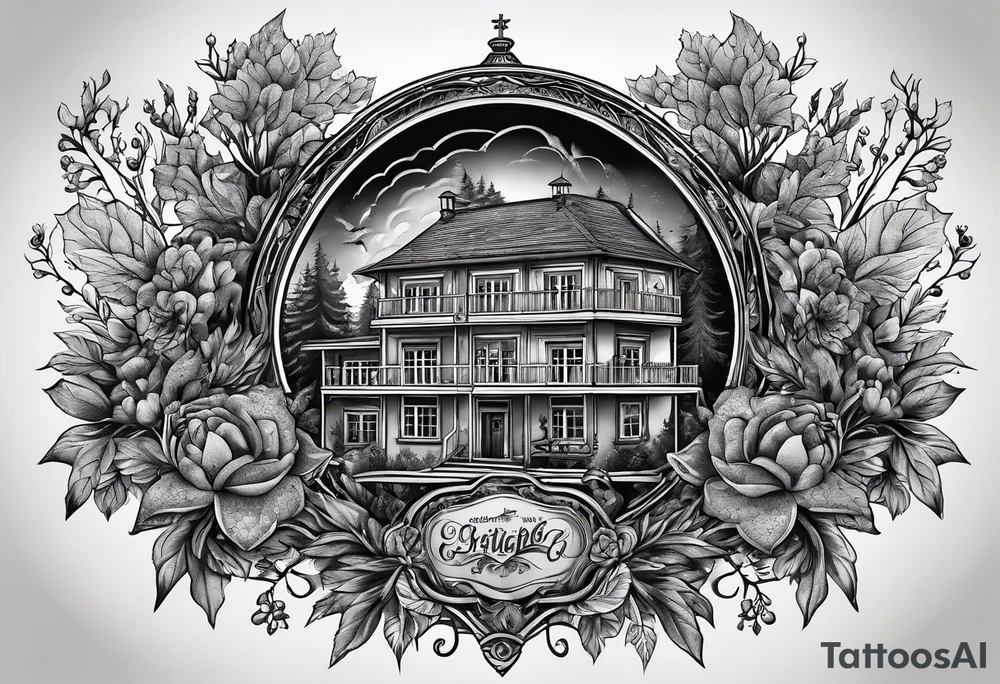 Erzgebirge, Bergbau, Bergmann, Nadelwald, tattoo idea