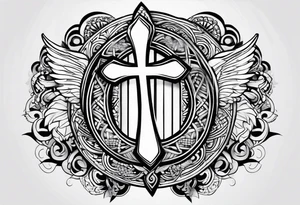 ankh Half sleeve tattoo idea